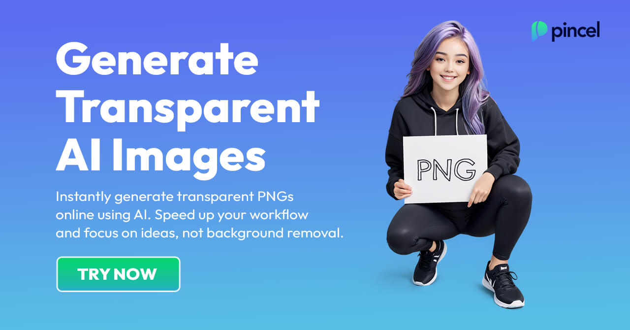 Ai transparent image generator pincel