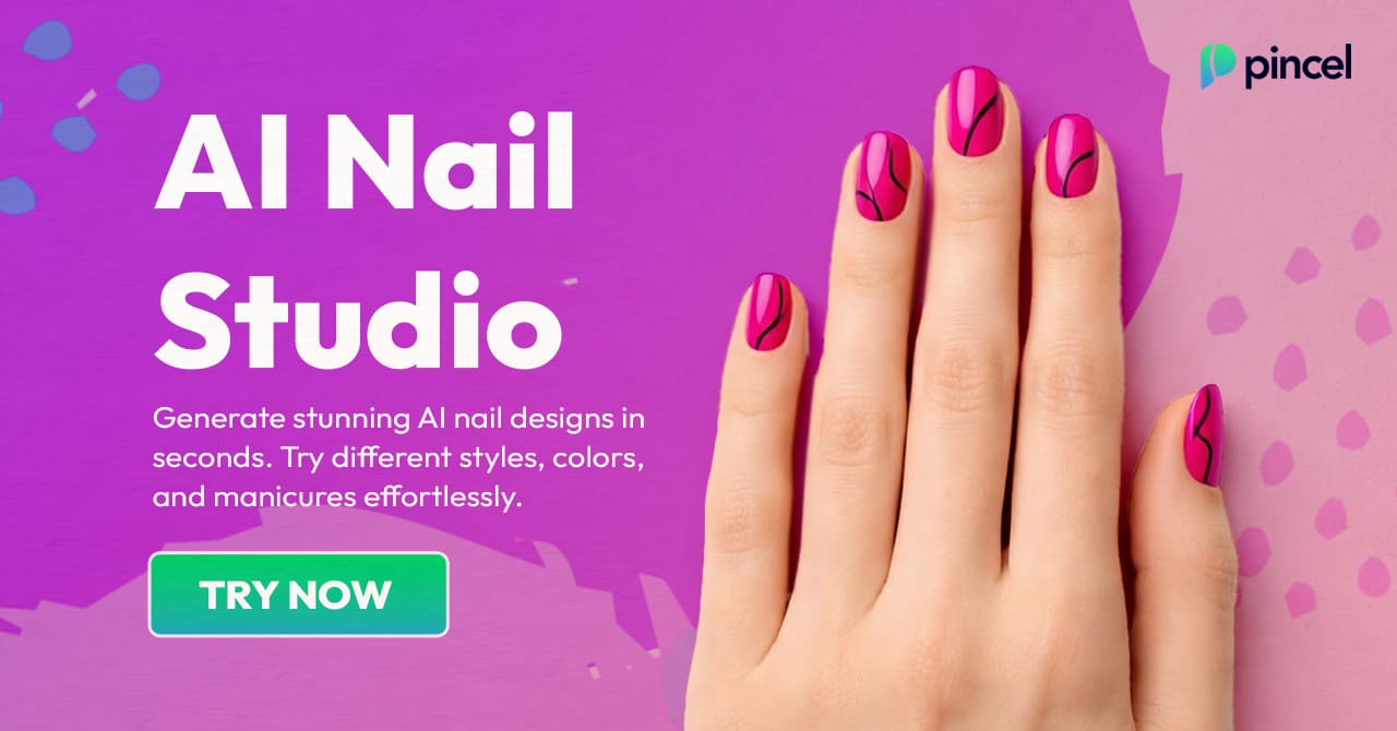 AI Nail Studio - Try Nail Designs & Colors Virtually - Pincel