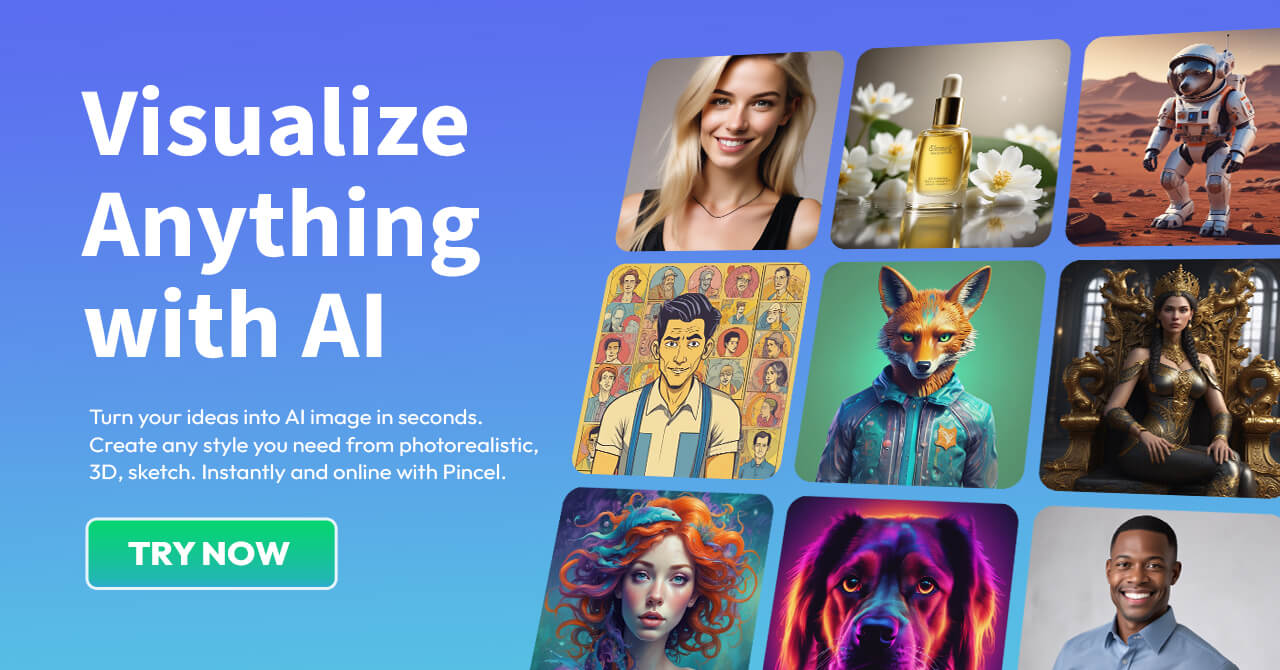 AI Text to Image Generator - Pincel
