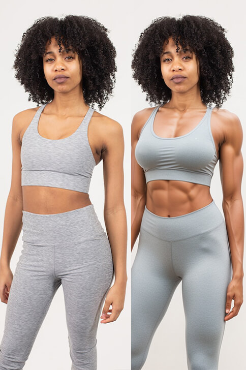 Change body shape with AI